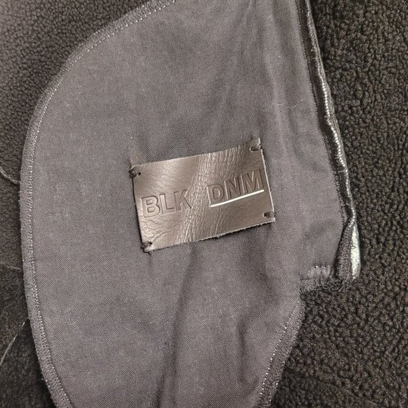 BLK DNM Shearling Leather Jacket - Picture 4 of 9